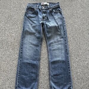 Levis Jeans‎ Boys Size 14 Regular 505 Straight Fit Medium Wash